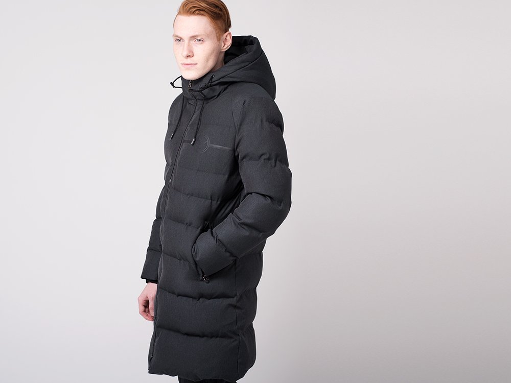 Куртка зимняя Armani (черный) - изображение №1