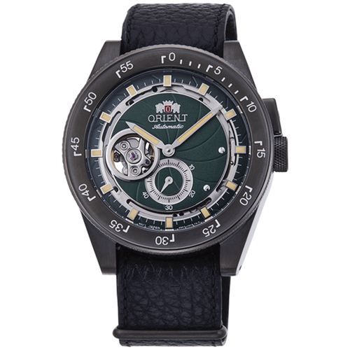 Наручные часы ORIENT Наручные часы Orient RA-AR0202E10B, зеленый, черный (черный/зеленый)