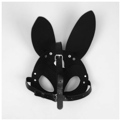 Карнавальная маска "Непослушная зайка" 9098173 (черный)