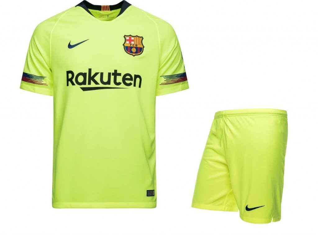 Футбольная форма Nike FC Barcelona (желтый) - изображение №1