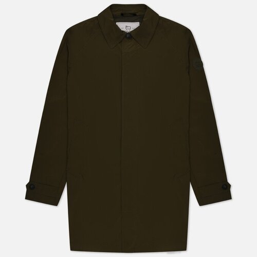 Пальто Woolrich демисезонное, зеленый (зеленый/оливковый)