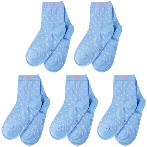 Носки LorenzLine детские, 5 пар, голубой - изображение №1