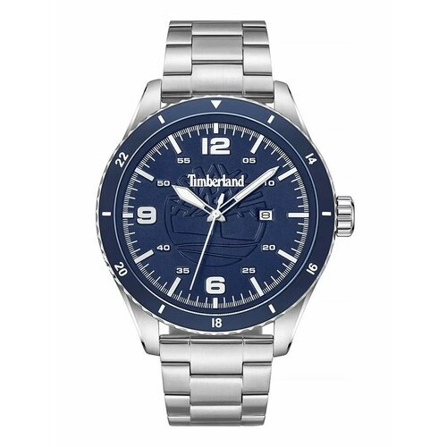 Наручные часы Timberland Часы наручные Timberland TDWGH0010504, серебряный, синий (синий/серебристый/синий-серебристый)