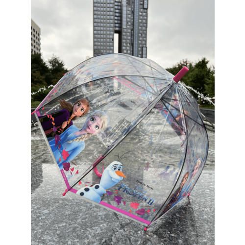 Зонт-трость Rain-Proof, фуксия - изображение №1