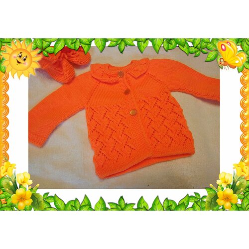 Комплект одежды  Топотушки, оранжевый - изображение №1