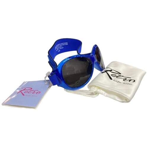 Солнцезащитные очки Baby Banz, синий - изображение №1