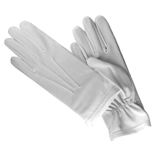ТМ ВЗ Офицерские парадные перчатки, 22 (белый) - изображение №1