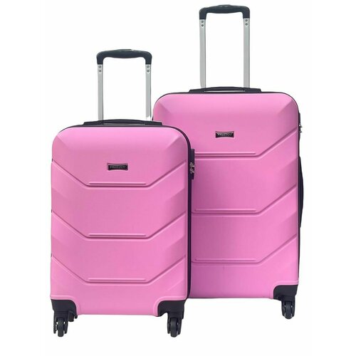 Комплект чемоданов Freedom 31647, розовый