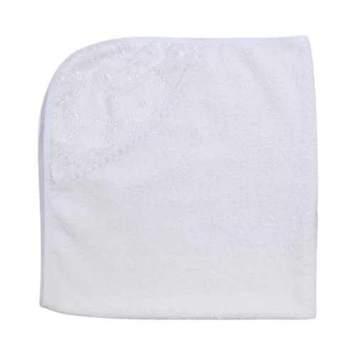 Крестильное полотенце для рук Осьминожка, белый