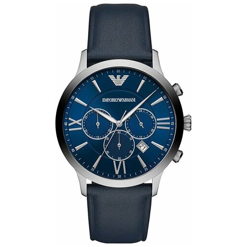 Наручные часы EMPORIO ARMANI Giovanni AR11226, синий, фиолетовый (синий/фиолетовый/серебристый)