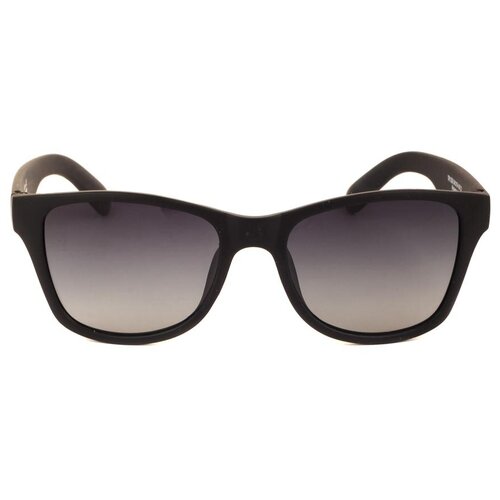 Солнцезащитные очки Keluona, прямоугольные, оправа: пластик, черный - изображение №1