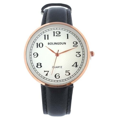 Наручные часы Часы наручные "Bolingdun", d-4 см, ремешок экокожа, белый