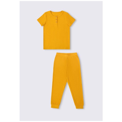 Пижама Oldos, желтый (желтый/охра) - изображение №1