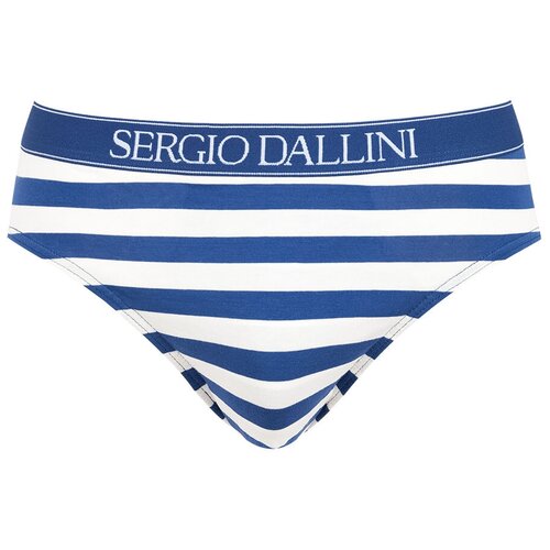 Трусы Sergio Dallini, синий, белый (синий/красный/белый) - изображение №1