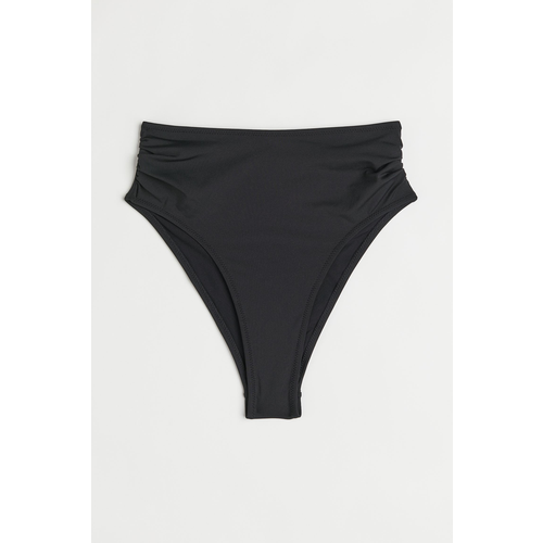 Плавки H&M Brazilian Bikini Bottoms, черный - изображение №1