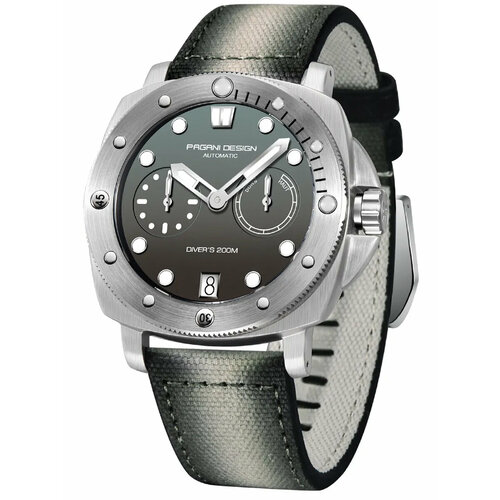 Наручные часы Pagani Design Часы наручные Pagani Design PD-1767 GREY, серый, черный (серый/черный)