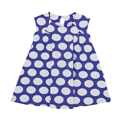 Платье Mini Maxi, хлопок, трикотаж, синий, голубой (синий/голубой/белый)