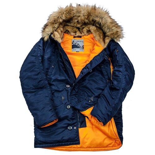 Куртка NORD DENALI, оранжевый, синий (синий/оранжевый)