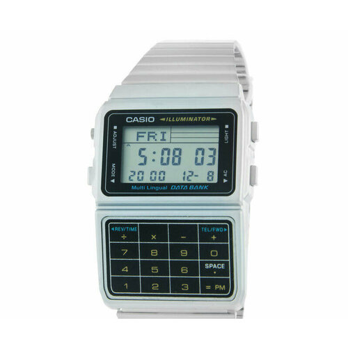 Наручные часы CASIO Часы Casio DBC-611-1, серебряный (серебристый/серебряный)