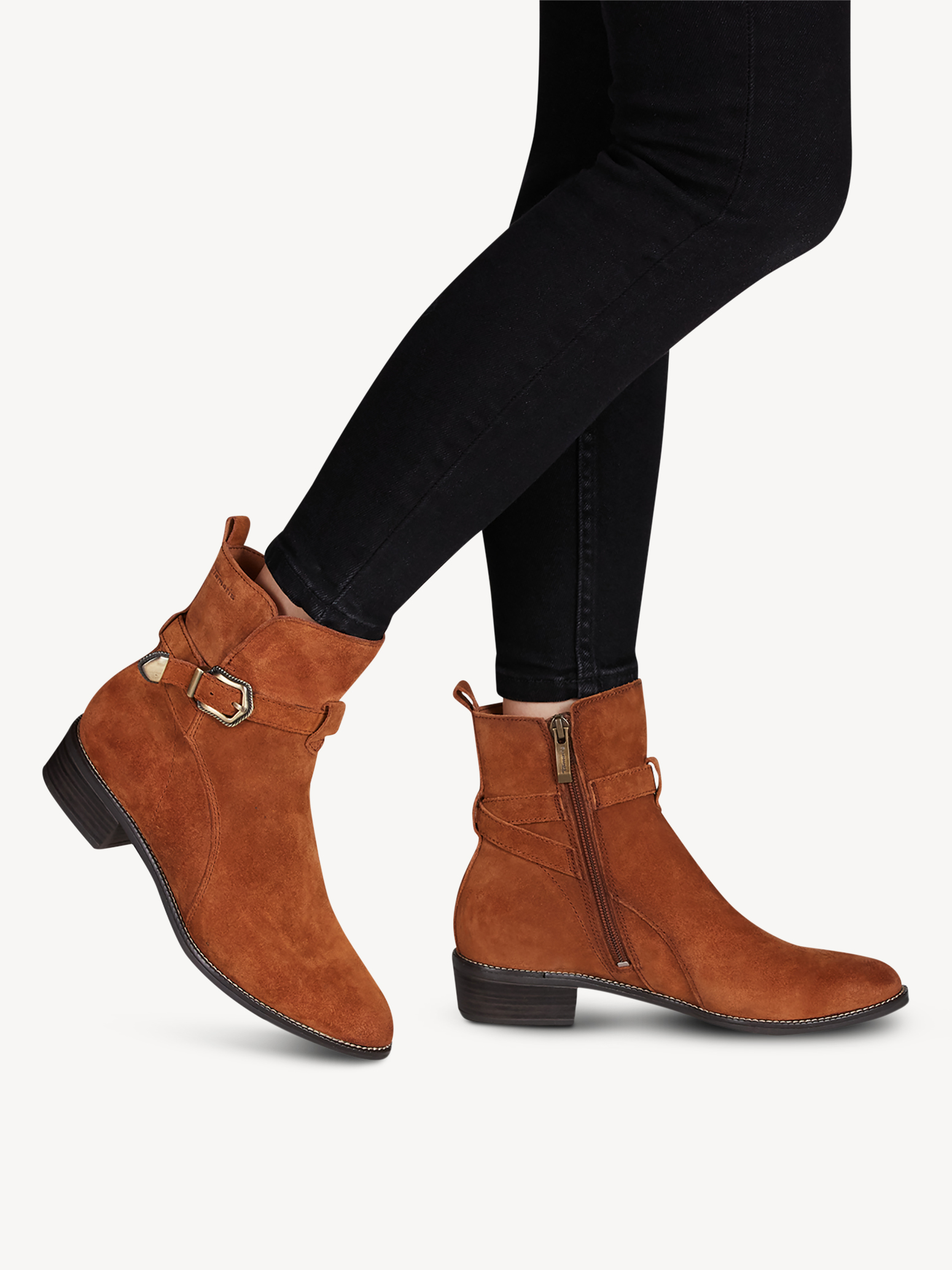 Ботинки женские 5 AW20 (коричневый) - изображение №1