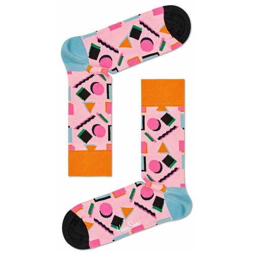 Носки  унисекс Happy Socks, 1 пара, классические, розовый