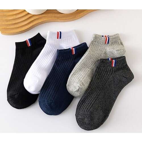 Мужские носки Noname, 1 пара, укороченные, серый