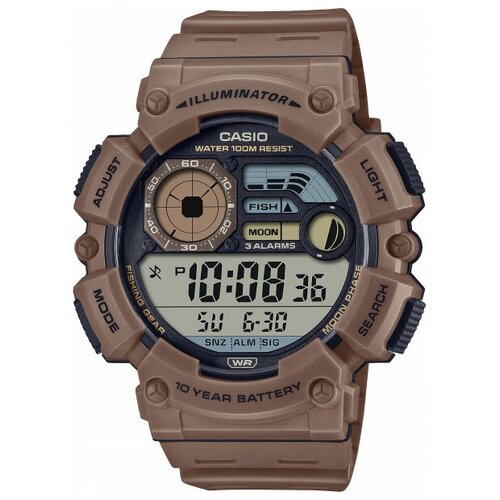 Наручные часы CASIO Collection Наручные часы Casio WS-1500H-5AVEF, коричневый