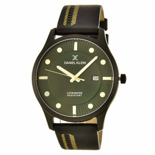 Наручные часы Daniel Klein Premium Daniel Klein 12986-6, черный, зеленый (черный/зеленый)