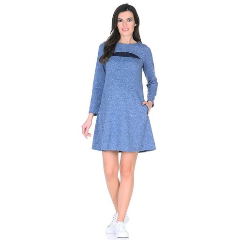 Платье, синий (синий/индиго) - изображение №1