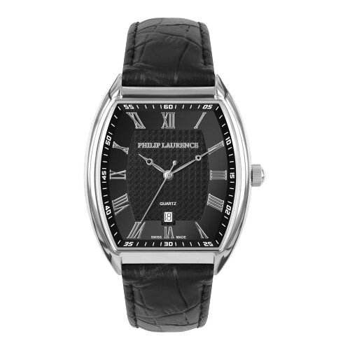 Наручные часы Philip Laurence Basic PG257GS0-17B, серебряный, серый (серый/черный/серебристый/стальной)