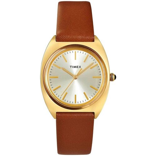 Наручные часы TIMEX Наручные часы Timex TW2T89900VN, бежевый, золотой (бежевый/золотистый)