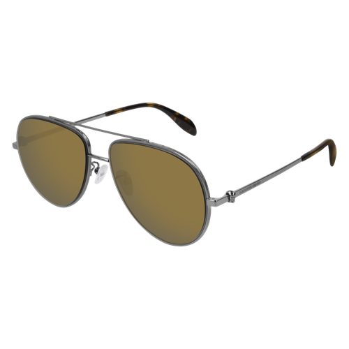 Солнцезащитные очки Alexander McQueen AM0172S 004, черный