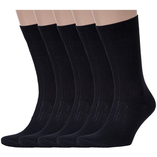 Носки RuSocks, 5 пар, черный - изображение №1