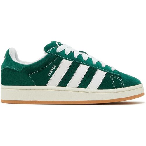 Кроссовки adidas,5 US, зеленый (серый/зеленый)