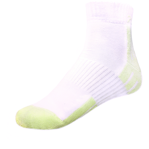 Носки , белый, зеленый (зеленый/белый) - изображение №1
