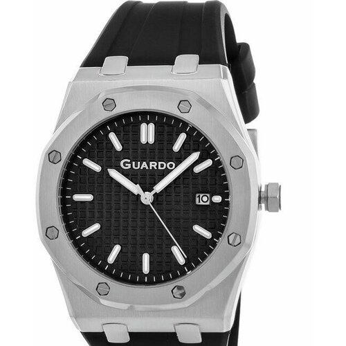 Наручные часы Guardo Часы Guardo 012752-1, серебряный (серебристый/серебряный)