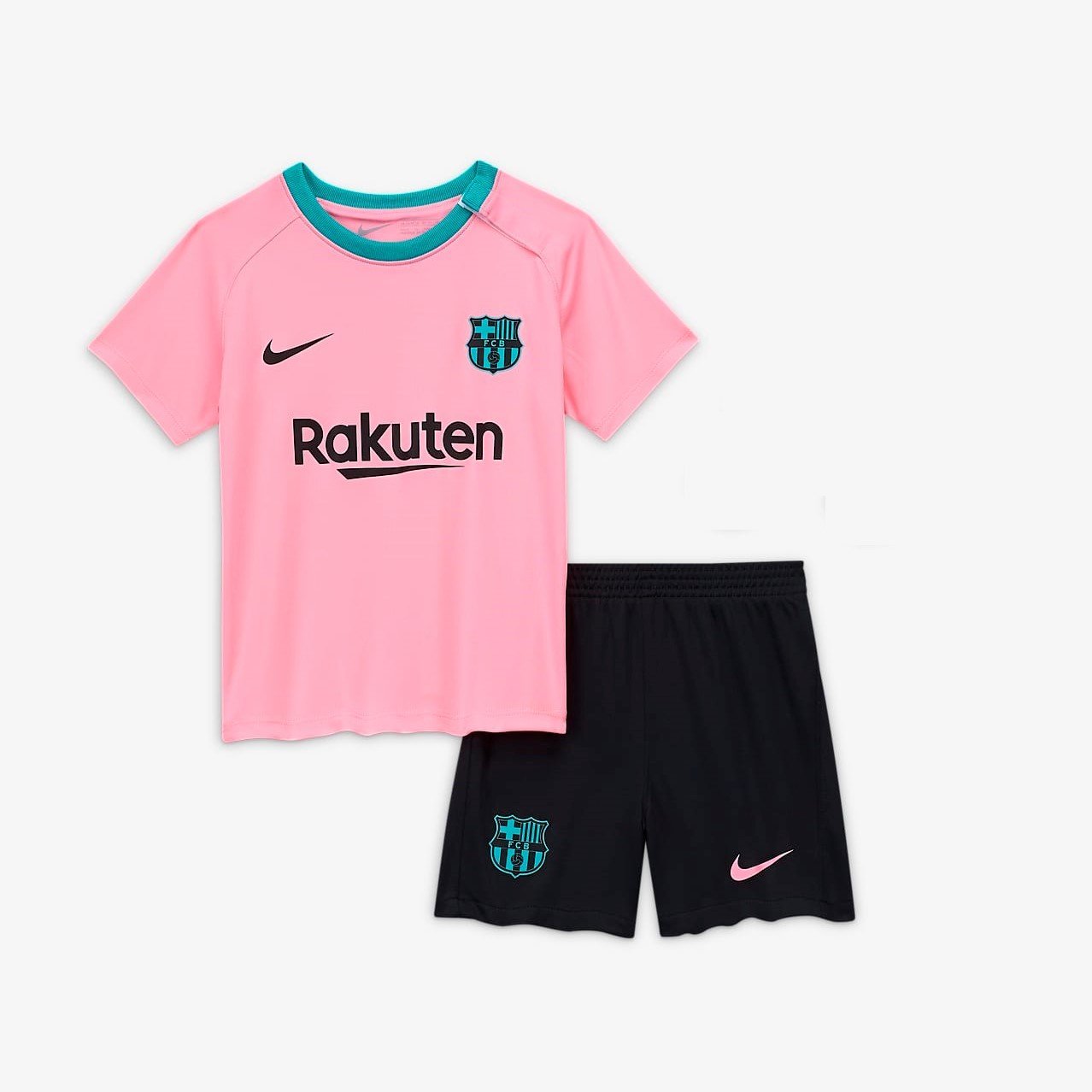 Футбольная форма Nike FC Barcelona (розовый) - изображение №1