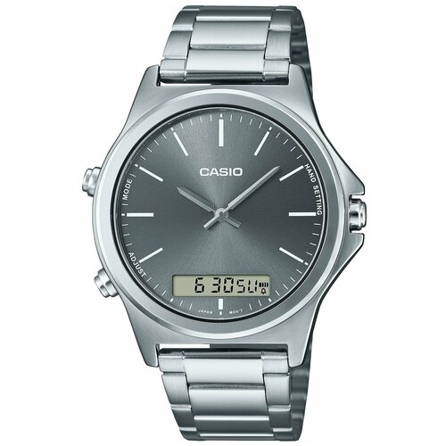Наручные часы CASIO Collection Casio MTP-VC01D-8E, мультиколор, серебряный (серый/серебристый/мультицвет/хром) - изображение №1