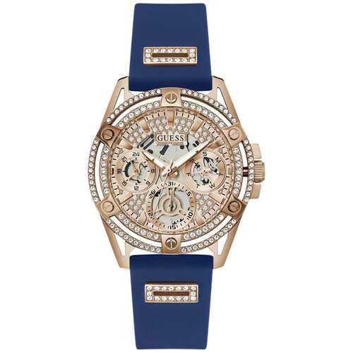 Наручные часы GUESS Sport Наручные часы Guess GW0536L5, синий, розовый (синий/розовый/золотистый/розовое золото)