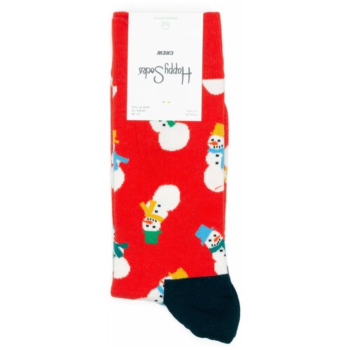 Носки Happy Socks, красный, белый (красный/белый) - изображение №1