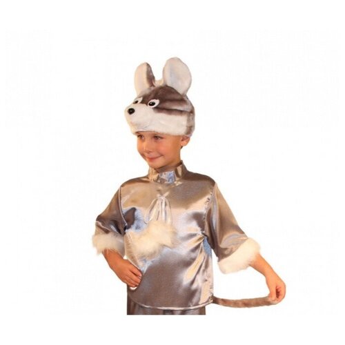Детский костюм "Мышка" на девочку (13971) 104-122 см (коричневый)