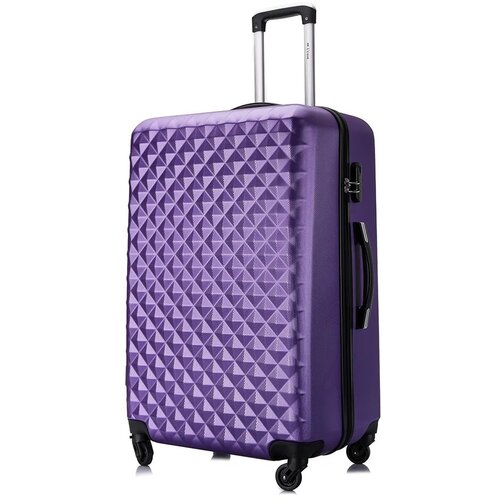 Чемодан L'case, фиолетовый - изображение №1