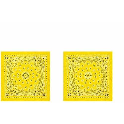 Бандана , желтый (желтый/лимонный) - изображение №1