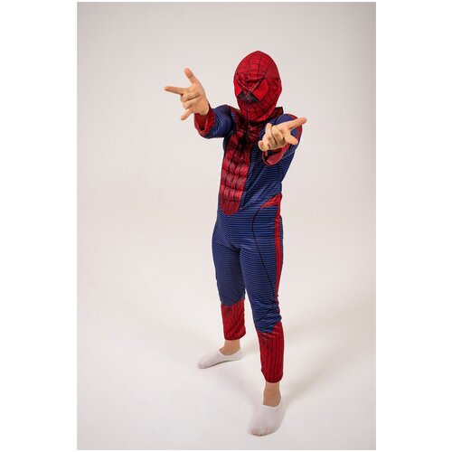 Детский костюм Человек Паук (синий/красный) - изображение №1