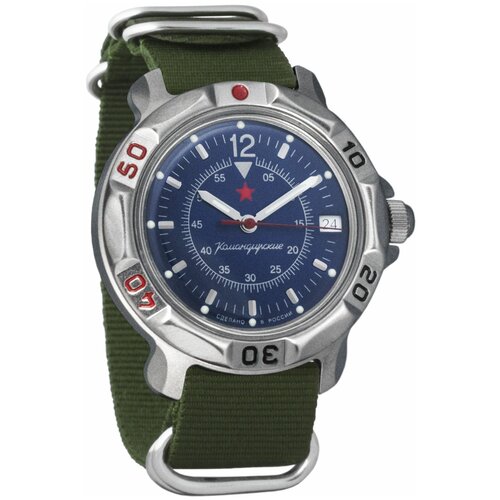 Наручные часы Восток Командирские Мужские наручные часы Восток Командирские 816398, серый, зеленый (серый/синий/зеленый/зеленый-синий)