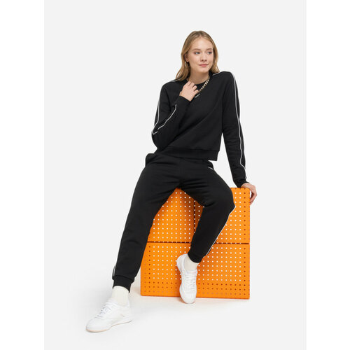 Костюм Reebok REEBOK IDENTITY ENERGY KNIT TRACKSUIT, черный - изображение №1