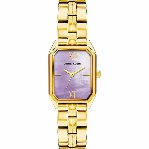 Наручные часы ANNE KLEIN Metals Часы Anne Klein 3774LVGB, фиолетовый, золотой (фиолетовый/золотистый)
