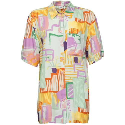 Блуза  NUMPH, мультиколор (мультицвет/мультиколор) - изображение №1