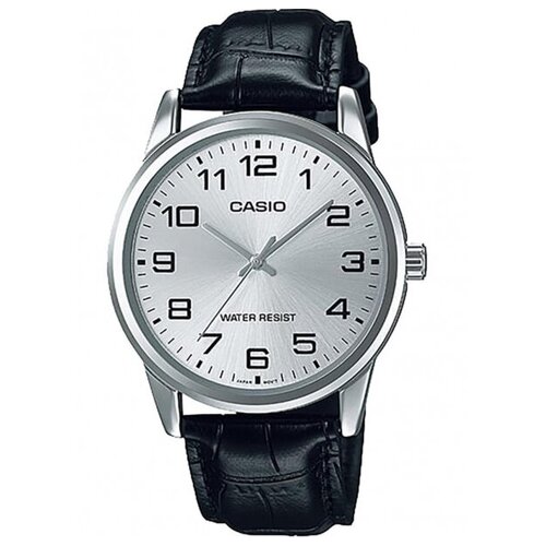 Наручные часы CASIO Collection Наручные часы Casio MTP-V001L-7BUDF, черный, серебряный (черный/серебристый)