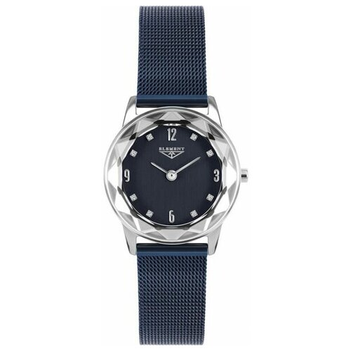 Наручные часы 33 element 33 Element 331633, серебряный, черный (черный/синий/серебристый/синий-серебристый) - изображение №1